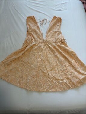 Abercrombie & Fitch Babydoll Poplin Mini Dress